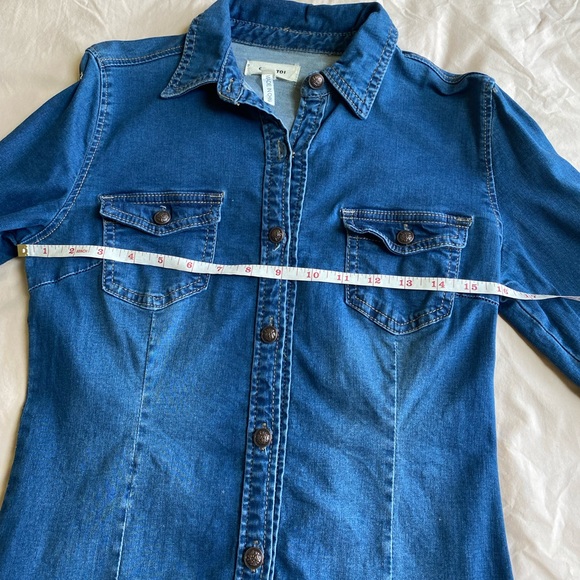 C'est Toi denim dress  Size S - Picture 2 of 5